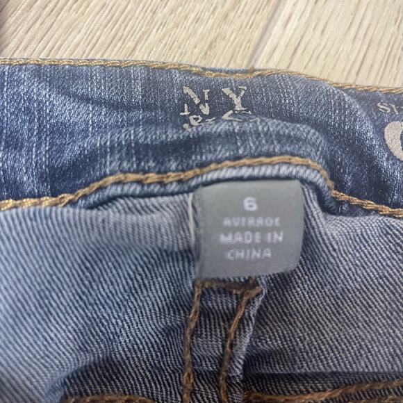 New York & Company Womens Curvy Boot Jean Size 6 100 Cotton - Picture 4 of 6